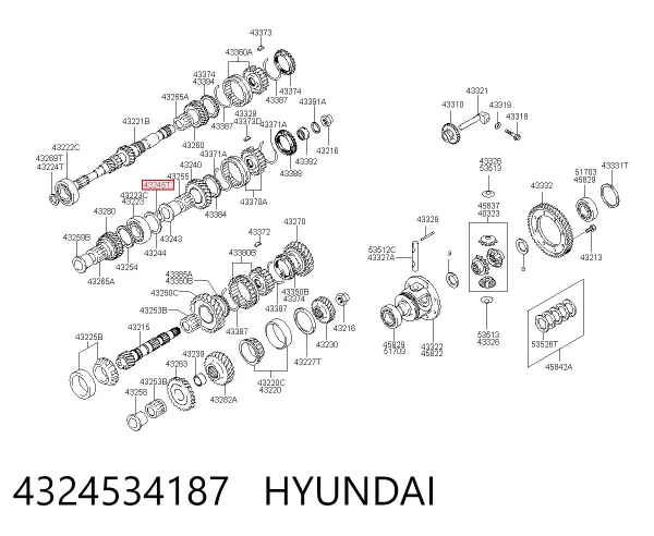  4324534187 Hyundai/Kia