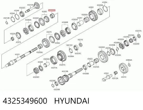 4325349600 Hyundai/Kia