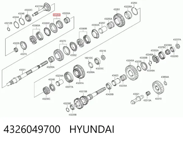  4326049700 Hyundai/Kia