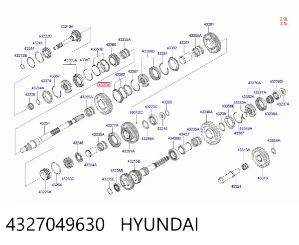  4327049630 Hyundai/Kia