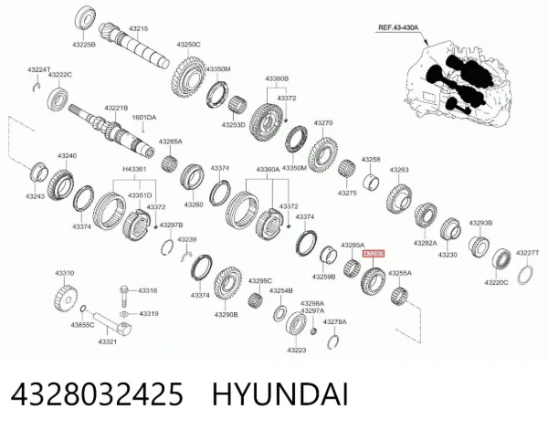  4328032425 Hyundai/Kia