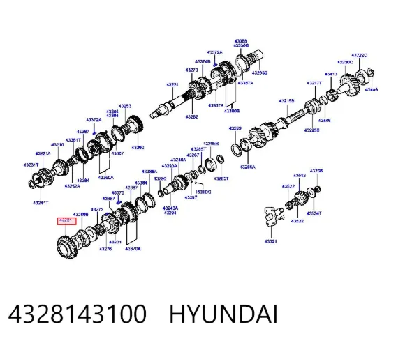  4328143100 Hyundai/Kia