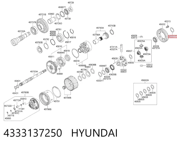  4333137250 Hyundai/Kia