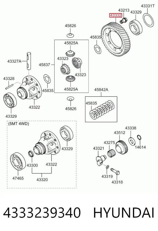  4333239340 Hyundai/Kia