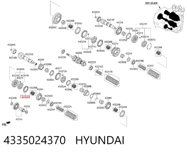  4335024370 Hyundai/Kia