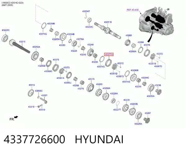  4337726600 Hyundai/Kia