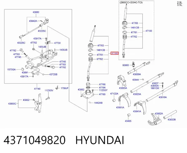  4371049820 Hyundai/Kia