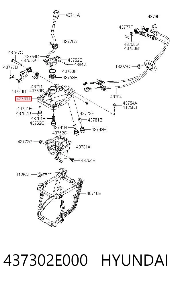  437302E000 Hyundai/Kia