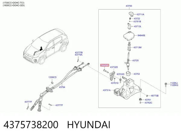  4375738200 Hyundai/Kia