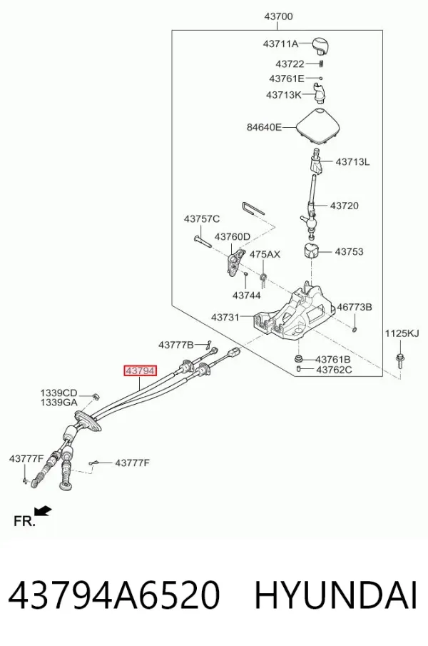  43794A6520 Hyundai/Kia