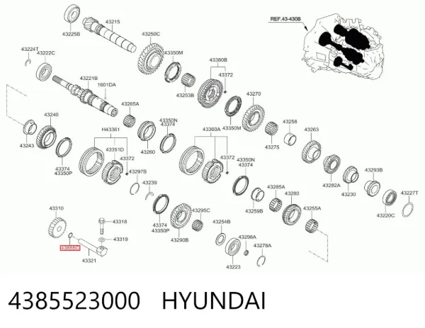  4385523000 Hyundai/Kia