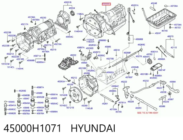 АКПП 45000H1071 Hyundai/Kia