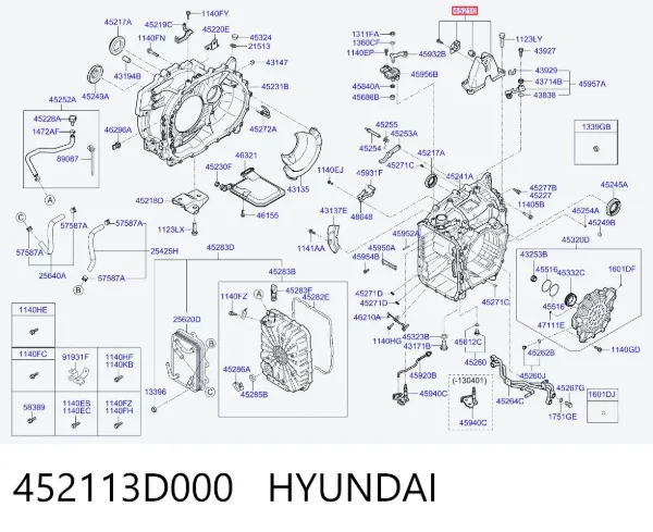  452113D000 Hyundai/Kia