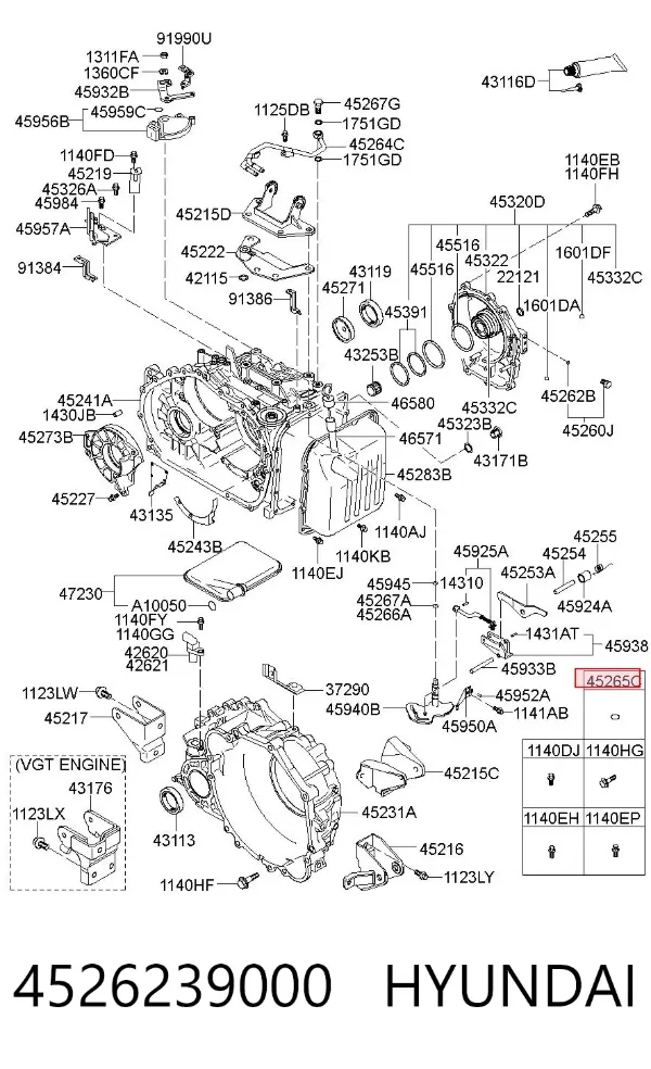  4526239000 Hyundai/Kia