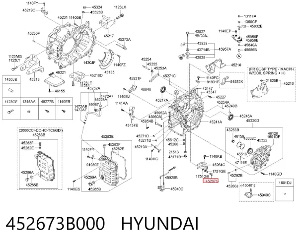  452673B000 Hyundai/Kia