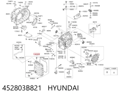 Поддон АКПП HYUNDAI 452803B821
