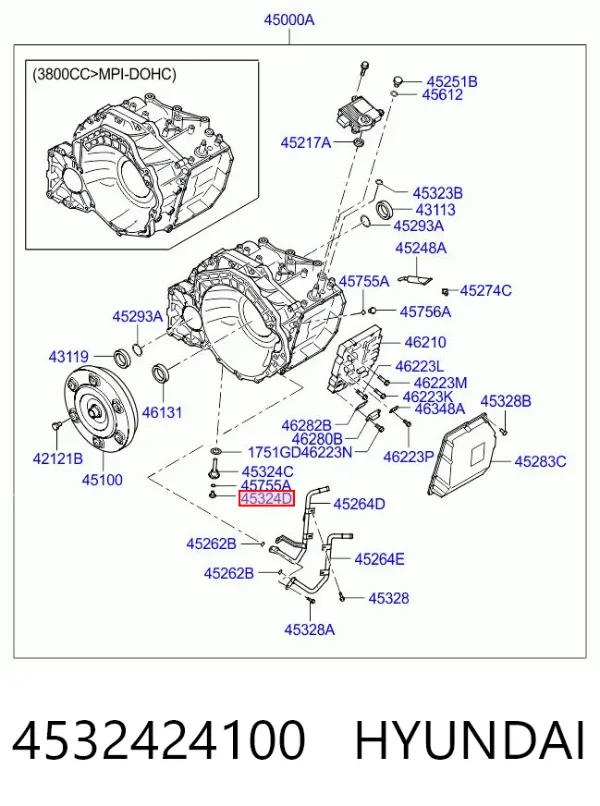  4532424100 Hyundai/Kia