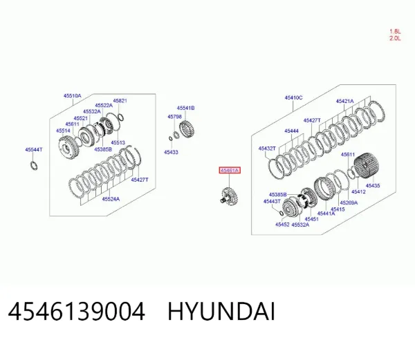  4546139004 Hyundai/Kia