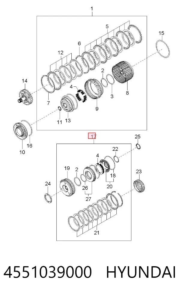  4551039000 Hyundai/Kia