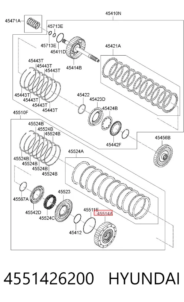  4551426200 Hyundai/Kia