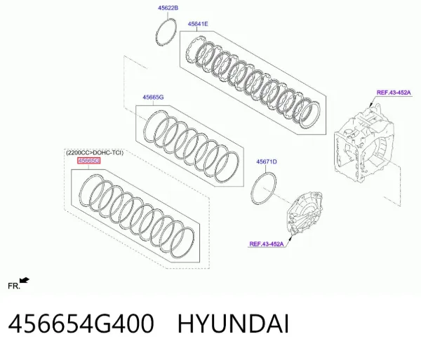  456654G400 Hyundai/Kia