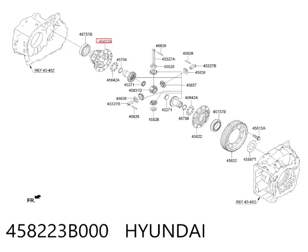  458223B000 Hyundai/Kia