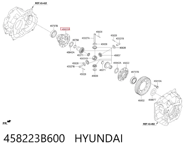  458223B600 Hyundai/Kia
