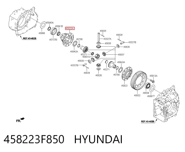  458223F850 Hyundai/Kia