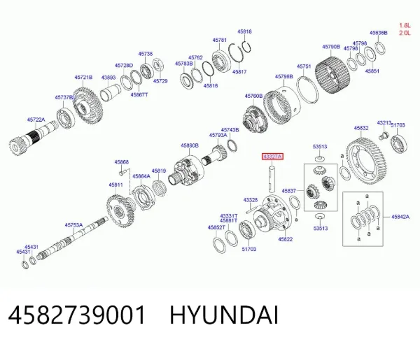  4582739001 Hyundai/Kia