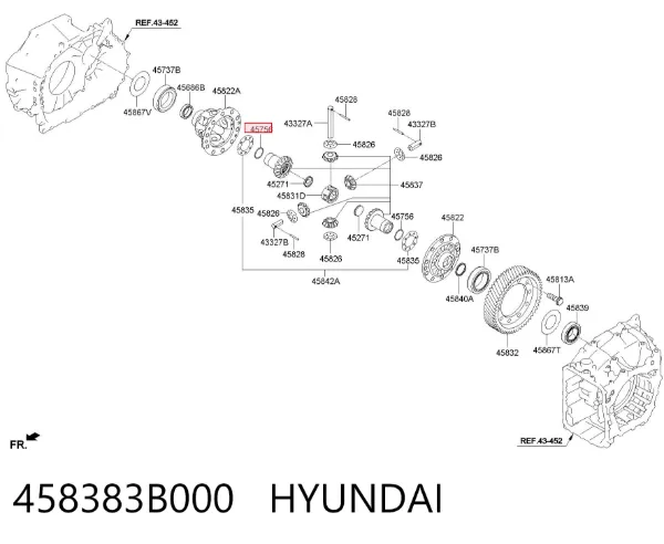  458383B000 Hyundai/Kia
