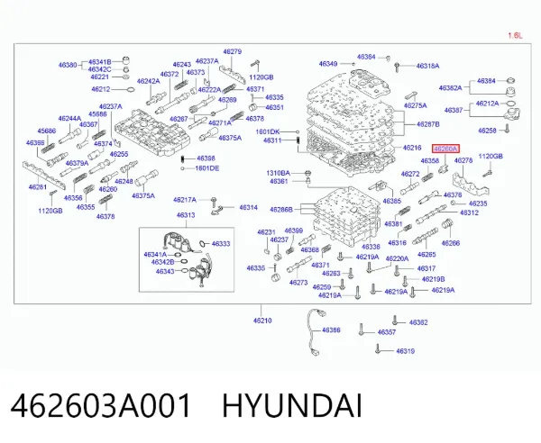  462603A001 Hyundai/Kia