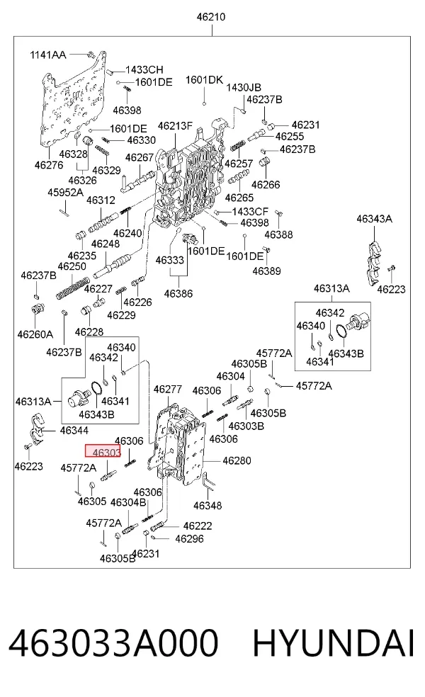  463033A000 Hyundai/Kia