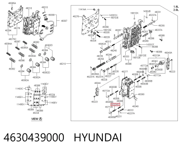  4630439000 Hyundai/Kia