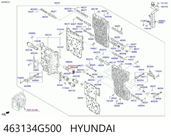  463134G500 Hyundai/Kia