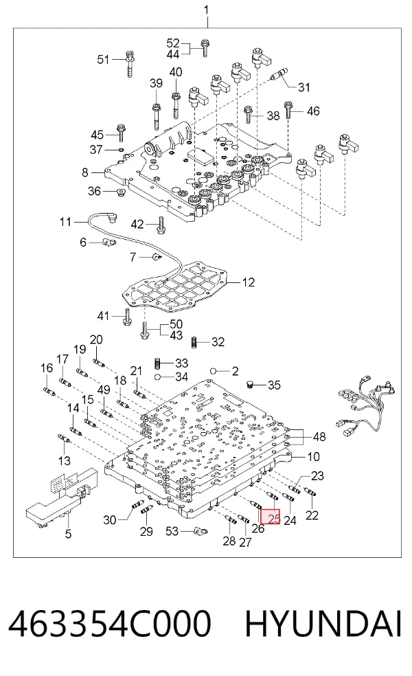  463354C000 Hyundai/Kia