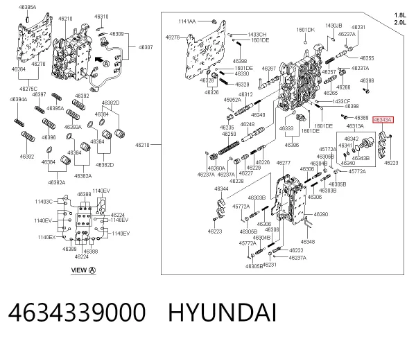  4634339000 Hyundai/Kia