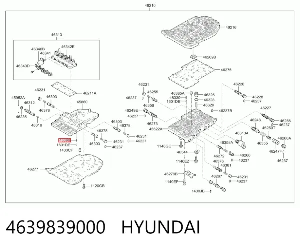  4639839000 Hyundai/Kia