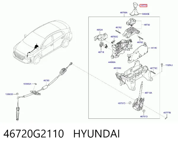  46720G2110 Hyundai/Kia