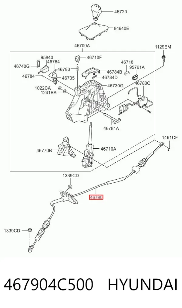  467904C500 Hyundai/Kia