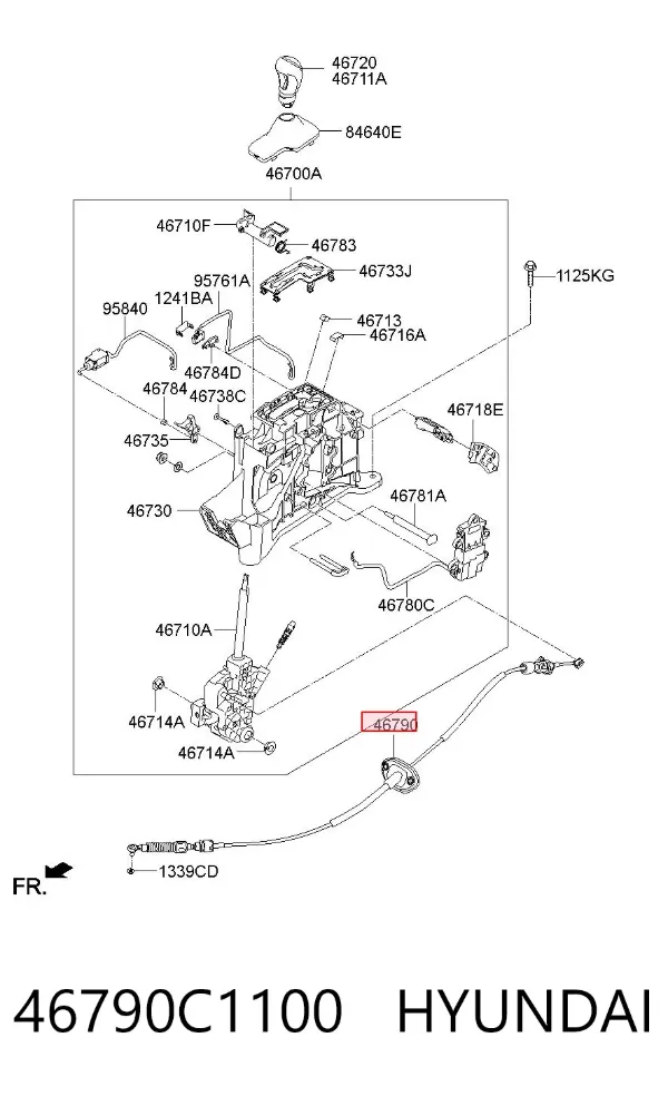  46790C1100 Hyundai/Kia