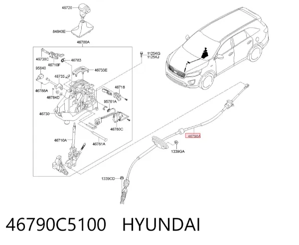  46790C5100 Hyundai/Kia