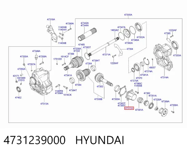  4731239000 Hyundai/Kia