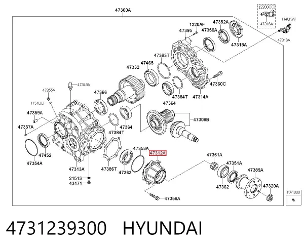  4731239300 Hyundai/Kia