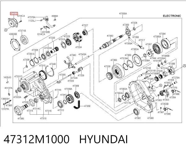  47312M1000 Hyundai/Kia