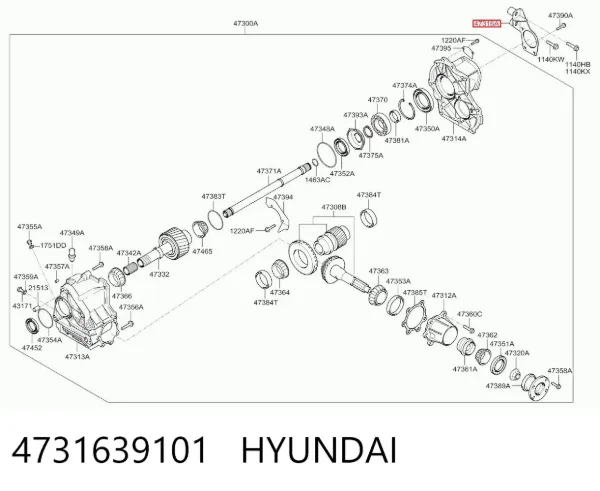  4731639101 Hyundai/Kia