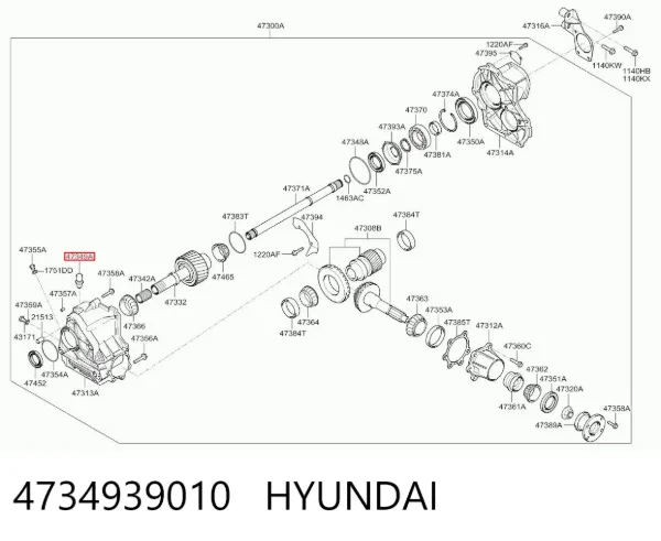  4734939010 Hyundai/Kia