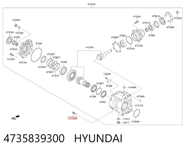  4735839300 Hyundai/Kia