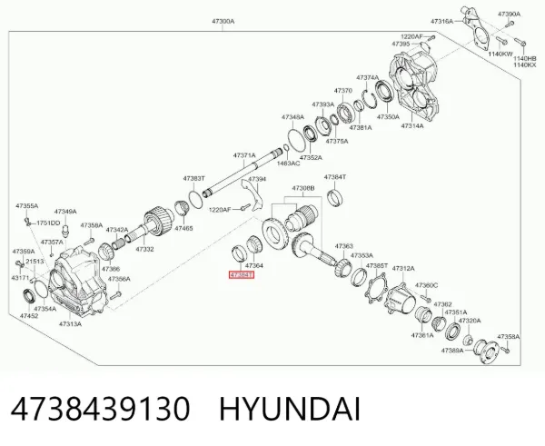  4738439130 Hyundai/Kia