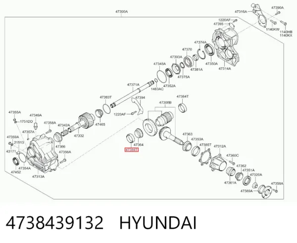  4738439132 Hyundai/Kia