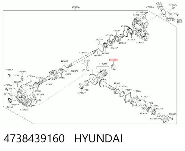  4738439160 Hyundai/Kia